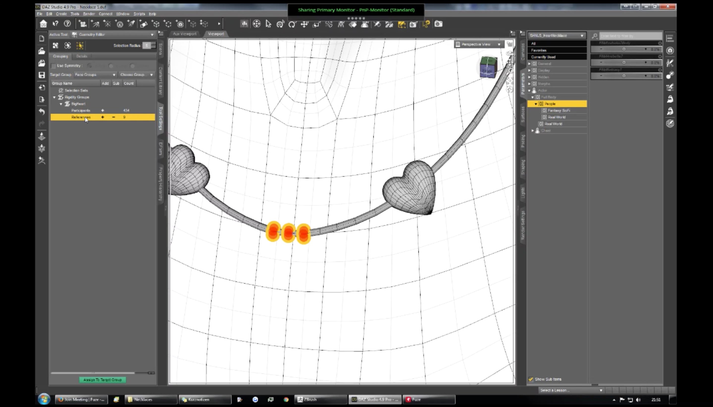Daz Studio Masterclass : Rigging Necklaces Daz Studio Masterclass : Rigging Necklaces by: Digital Art Liveesha, 3D Models by Daz 3D