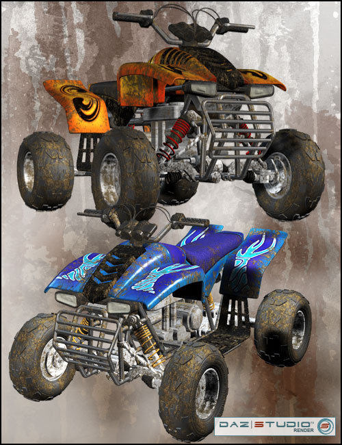 ATV Expansion by: karanta, 3D Models by Daz 3D