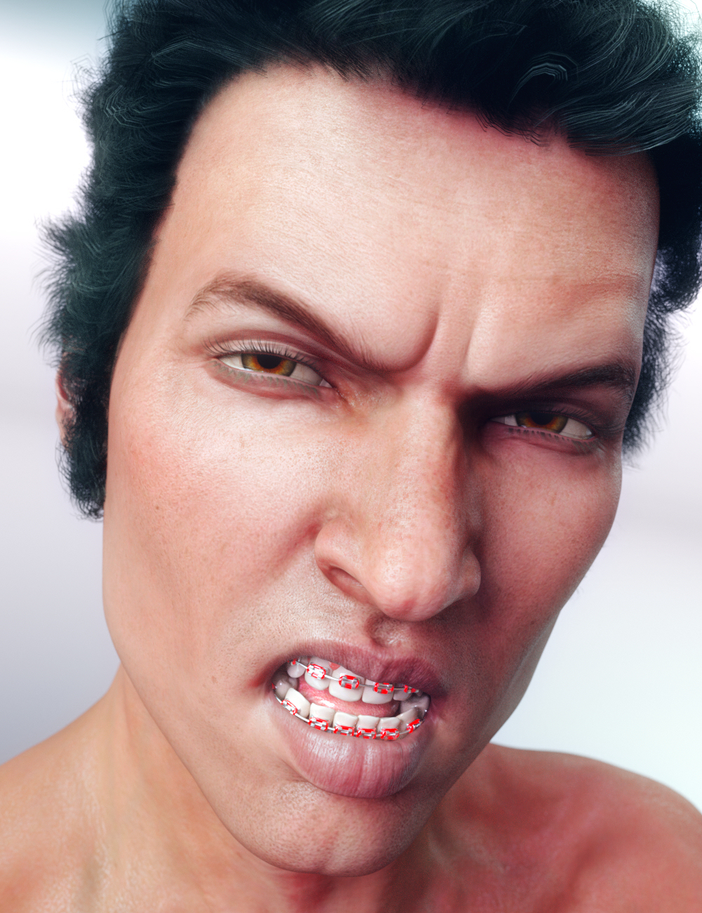 Conforming Braces for Genesis 3 Conforming Braces for Genesis 3 by: Mattymanx, 3D Models by Daz 3D