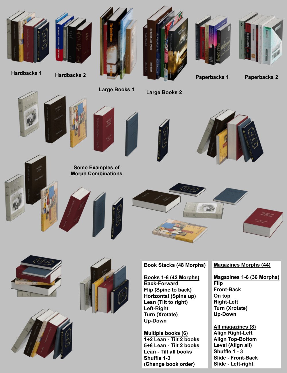 Everyday Books Everyday Books by: maclean, 3D Models by Daz 3D