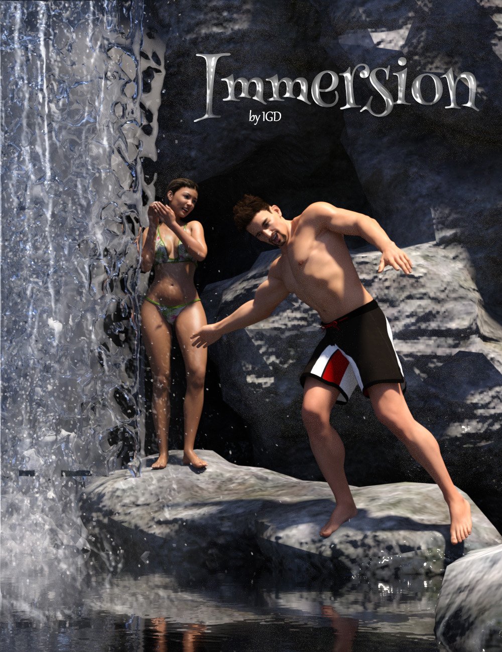 IGD Immersion Poses for Genesis 3 Male and Female by: Islandgirl, 3D Models by Daz 3D