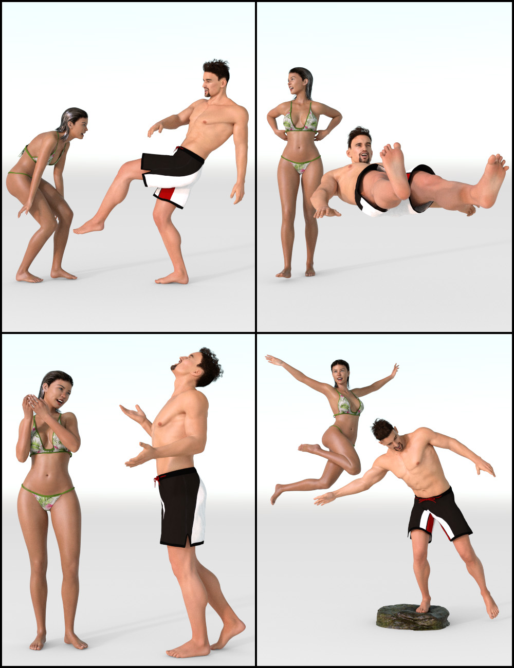IGD Immersion Poses for Genesis 3 Male and Female IGD Immersion Poses for Genesis 3 Male and Female by: Islandgirl, 3D Models by Daz 3D
