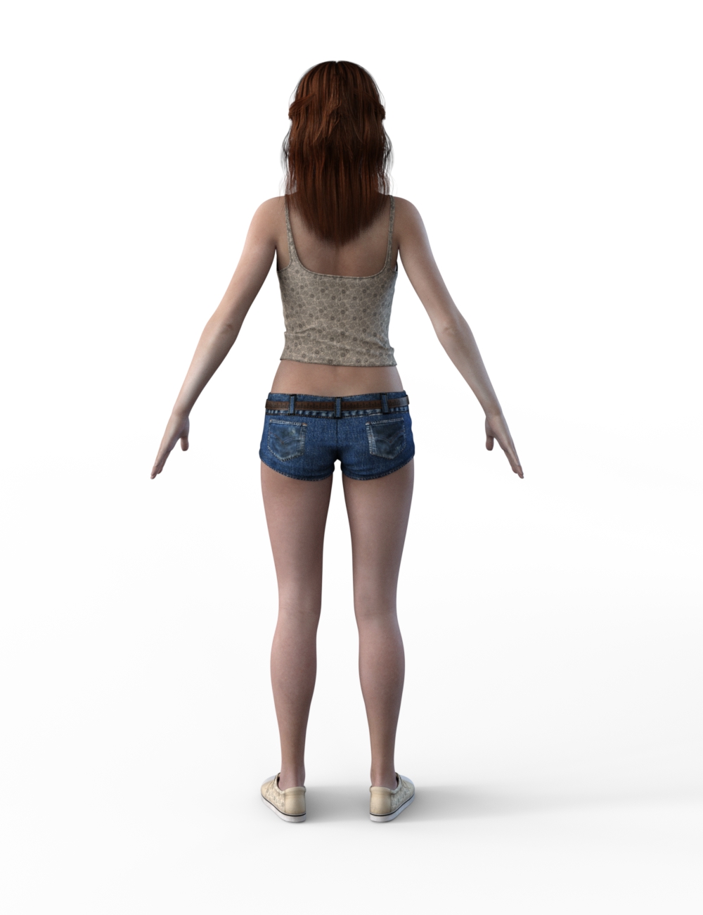 FBX- Base Female Casual Sunday Outfit by: Paleo, 3D Models by Daz 3D