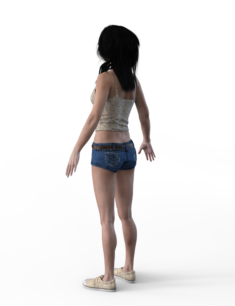 FBX- Lynsey Casual Sunday Outfit by: Paleo, 3D Models by Daz 3D