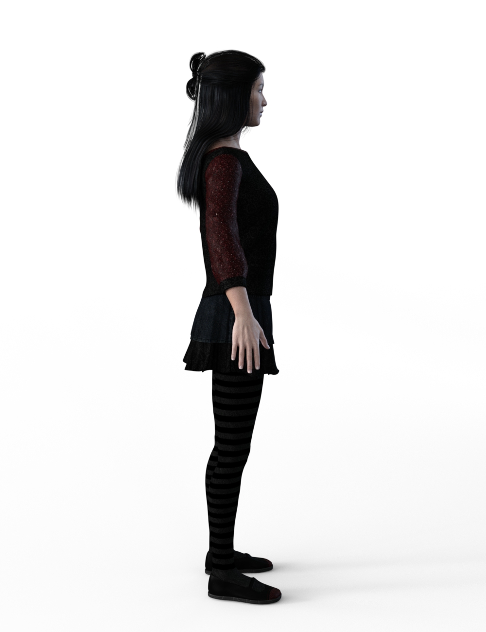 FBX- Mei Lin Childs Play Outfit by: Paleo, 3D Models by Daz 3D