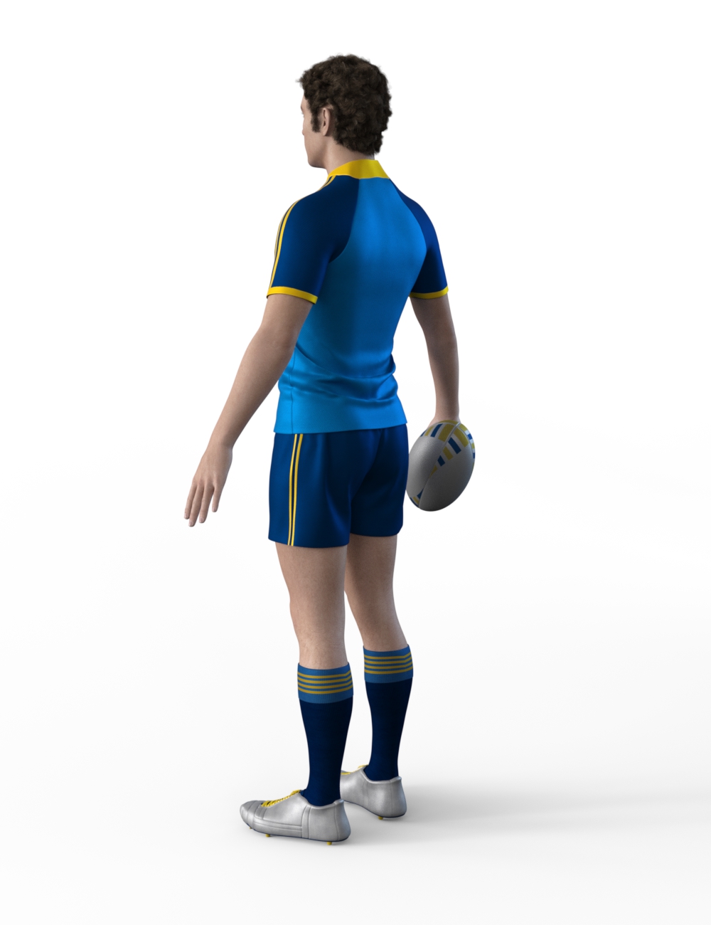 FBX- Base Male Rugby Player by: Paleo, 3D Models by Daz 3D