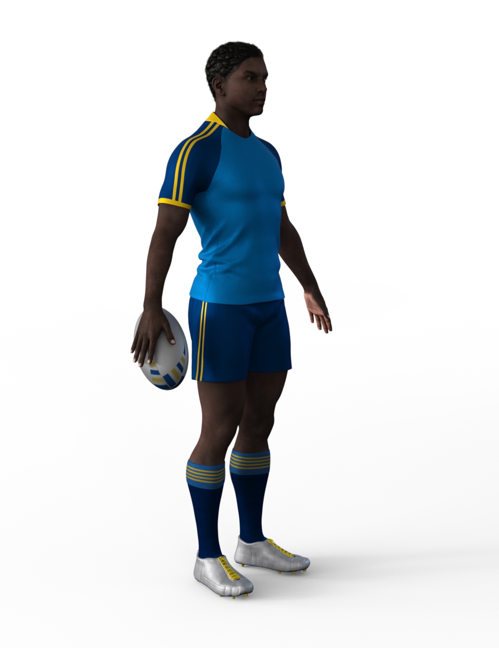 FBX- Dash Male Rugby Player by: Paleo, 3D Models by Daz 3D
