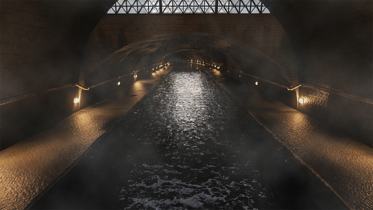 Sheffield Sewer by: PerspectX, 3D Models by Daz 3D
