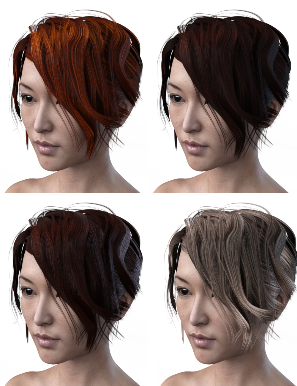 FBX- Mei Lin Cute Punk Outfit FBX- Mei Lin Cute Punk Outfit by: Paleo, 3D Models by Daz 3D