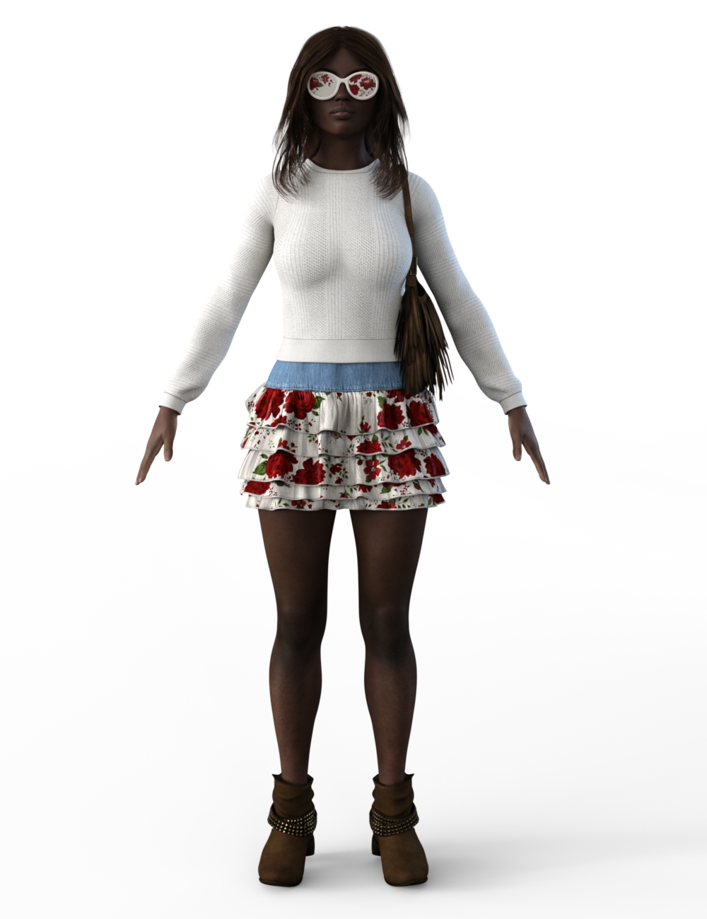 FBX- Lynsey Sunny Summer Outfit FBX- Lynsey Sunny Summer Outfit by: Paleo, 3D Models by Daz 3D