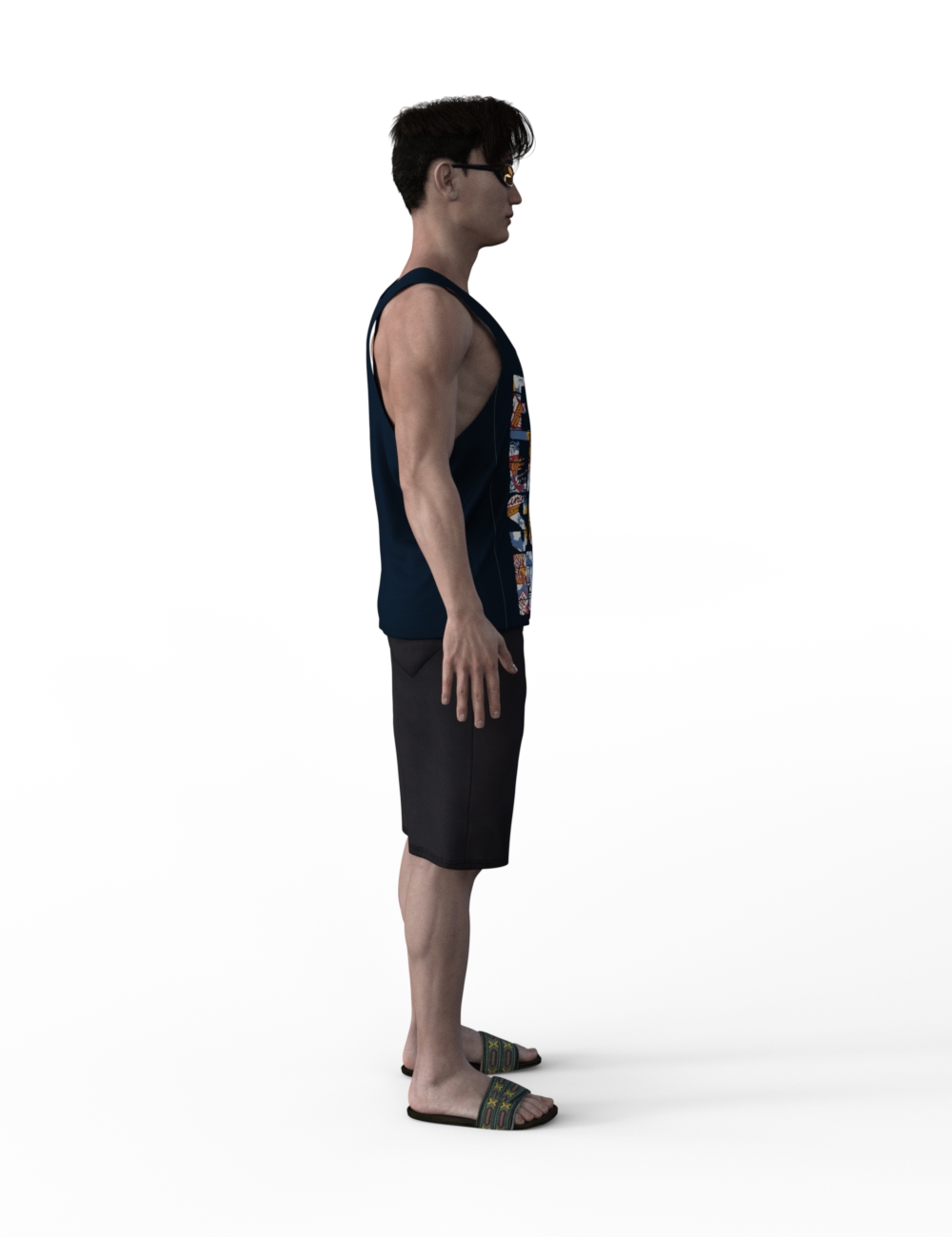 FBX- Lee Male Beach Wear by: Paleo, 3D Models by Daz 3D