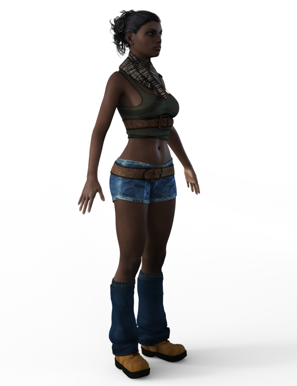 FBX- Lynsey Quinn Outfit by: Paleo, 3D Models by Daz 3D