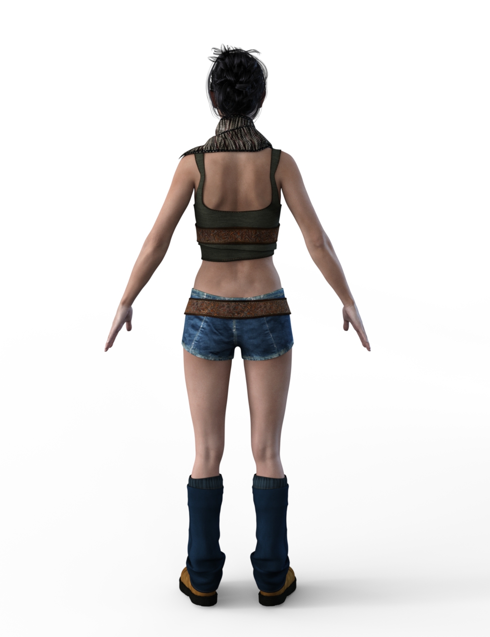 FBX- Mei Lin Quinn Outfit by: Paleo, 3D Models by Daz 3D