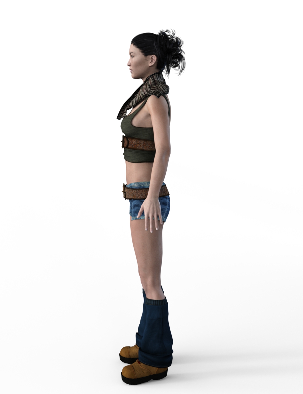 FBX- Mei Lin Quinn Outfit by: Paleo, 3D Models by Daz 3D