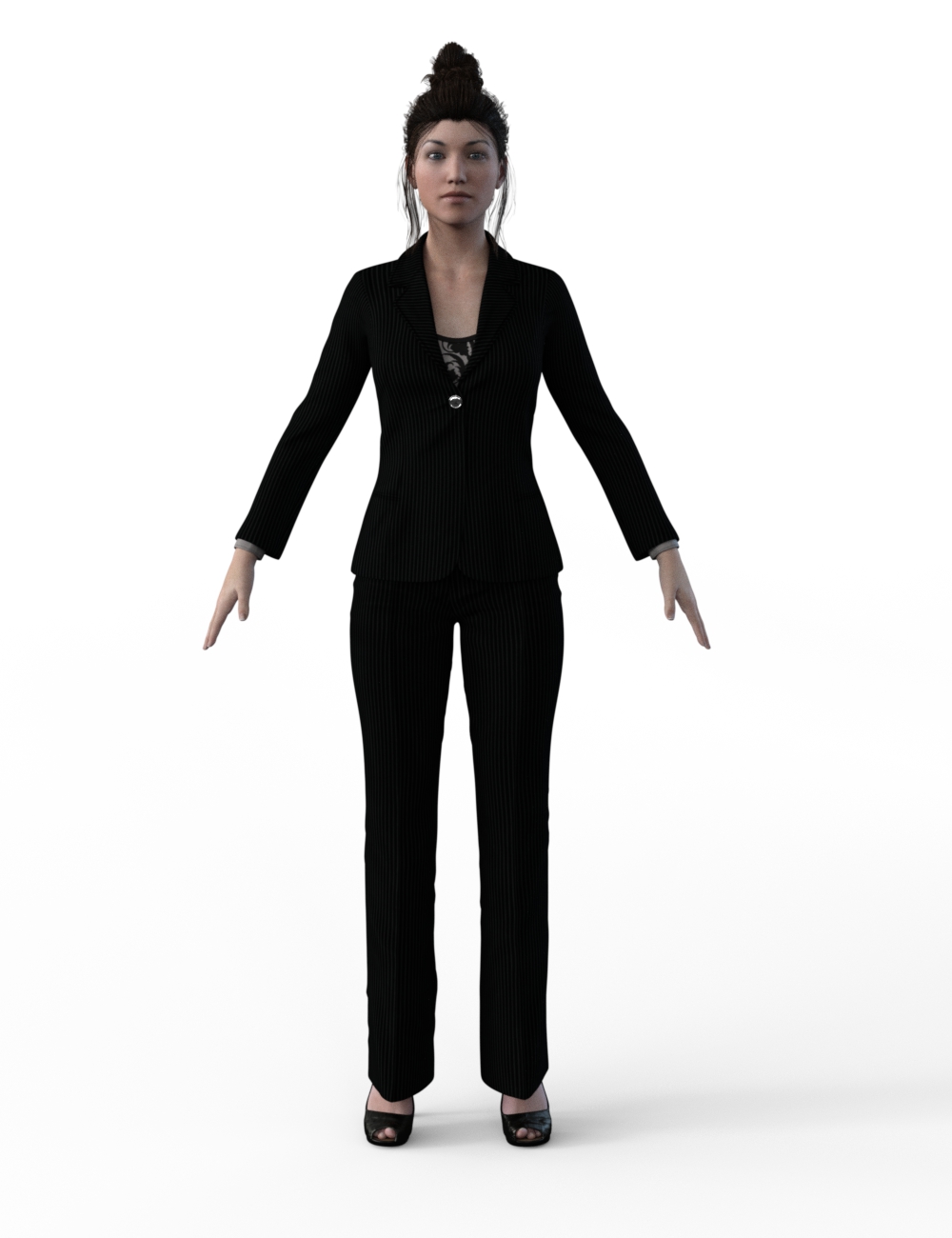FBX- Base Female New York Business Outfit by: Paleo, 3D Models by Daz 3D