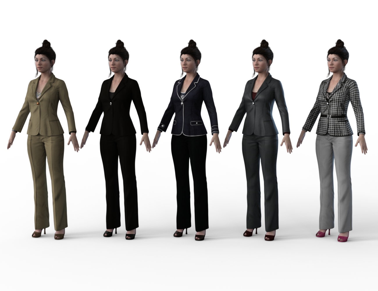 FBX- Base Female New York Business Outfit FBX- Base Female New York Business Outfit by: Paleo, 3D Models by Daz 3D