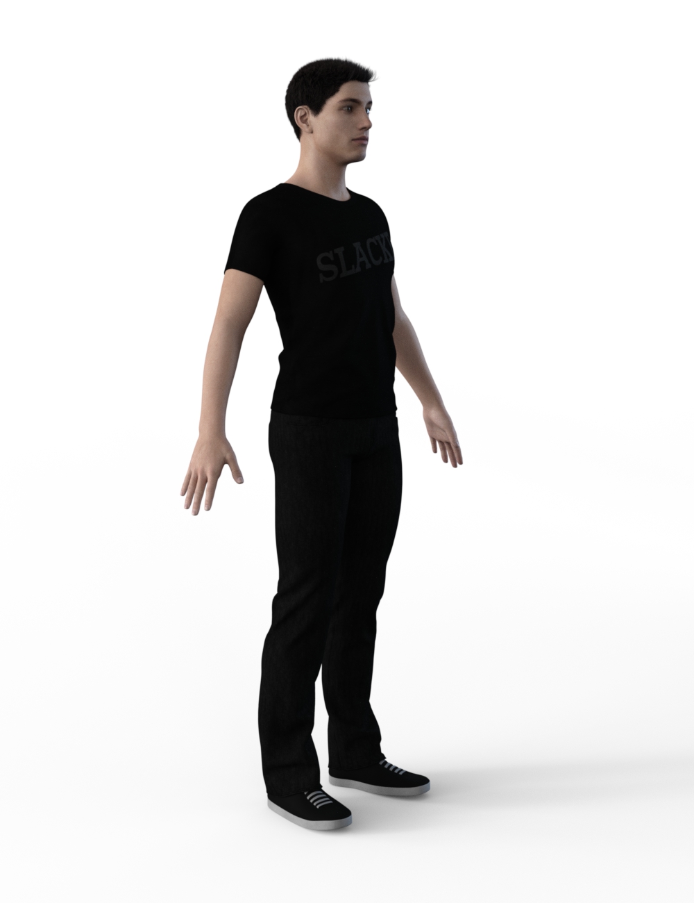 FBX- Base Male Slacker Outfit by: Paleo, 3D Models by Daz 3D