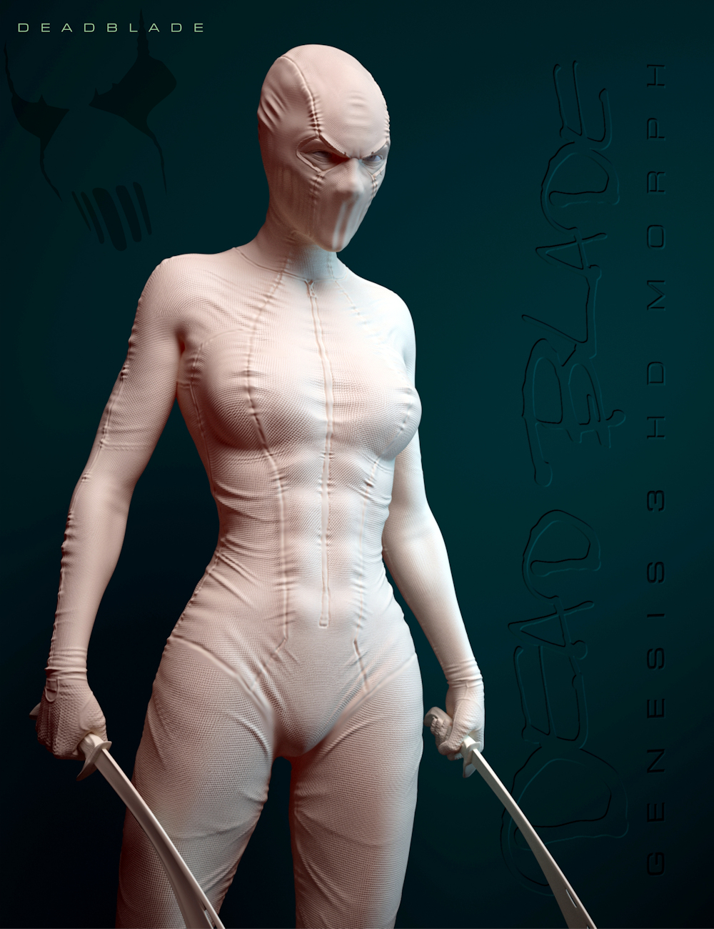 DeadBlade for Genesis 3 Female by: daveyabbo, 3D Models by Daz 3D