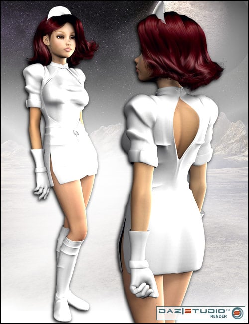A3 Nurse by: Barbara BrundonSarsa, 3D Models by Daz 3D