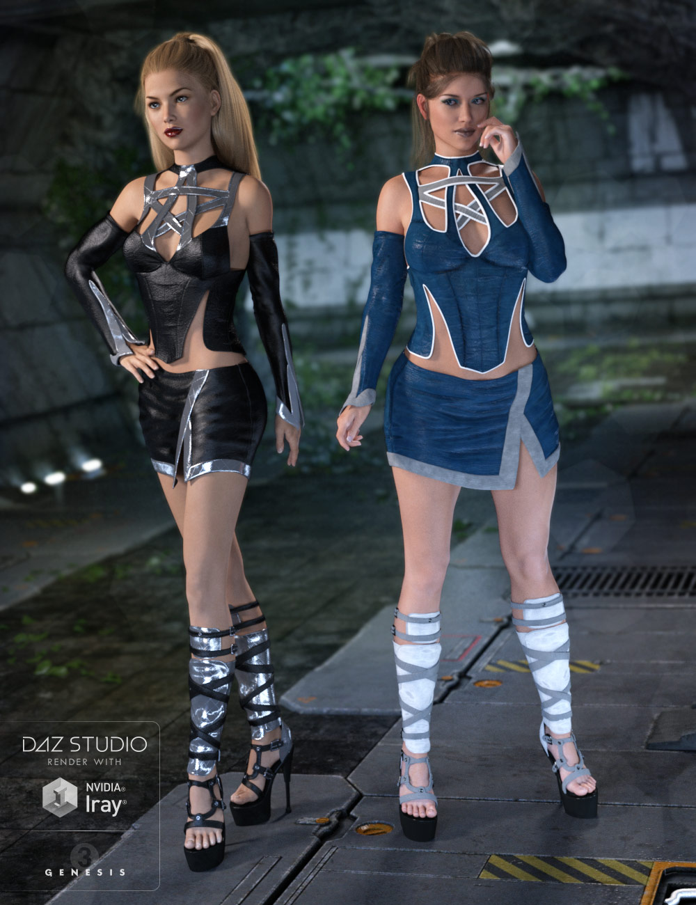 Credence Outfit Textures by: Mely3D, 3D Models by Daz 3D