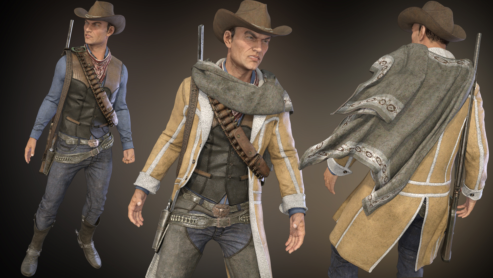 Desperado HD Expansion Pack by: Luthbellina, 3D Models by Daz 3D