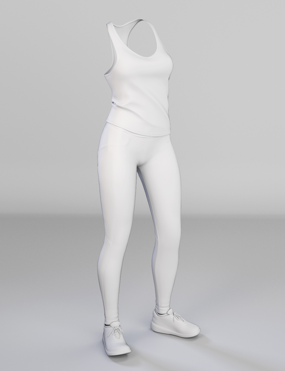 Gym Wear Outfit for Genesis 8 Female(s) by: ArienMada, 3D Models by Daz 3D