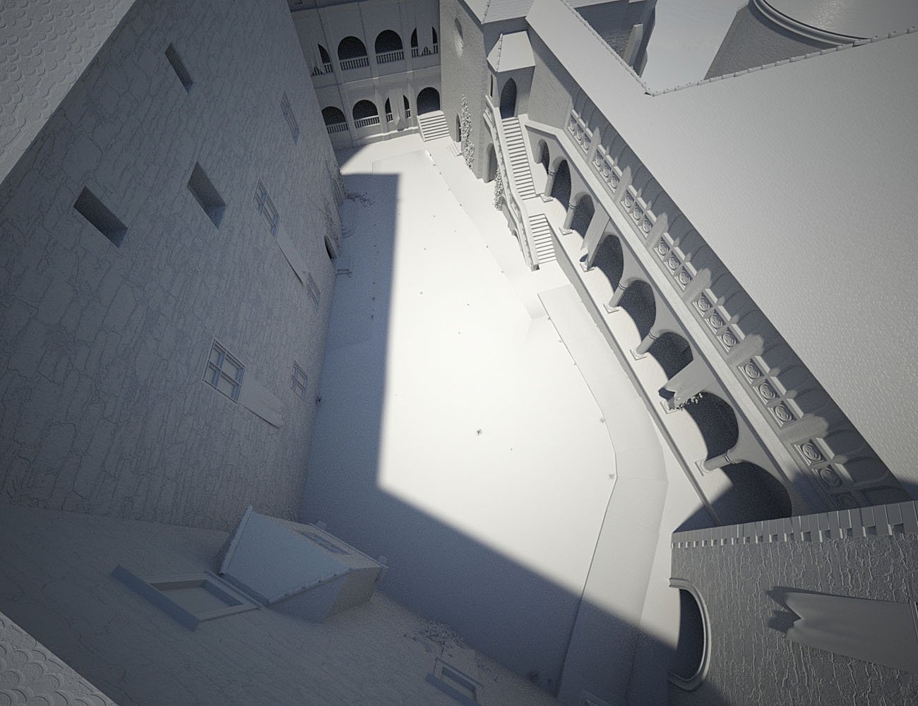 Medieval Castle by: bitwelder, 3D Models by Daz 3D