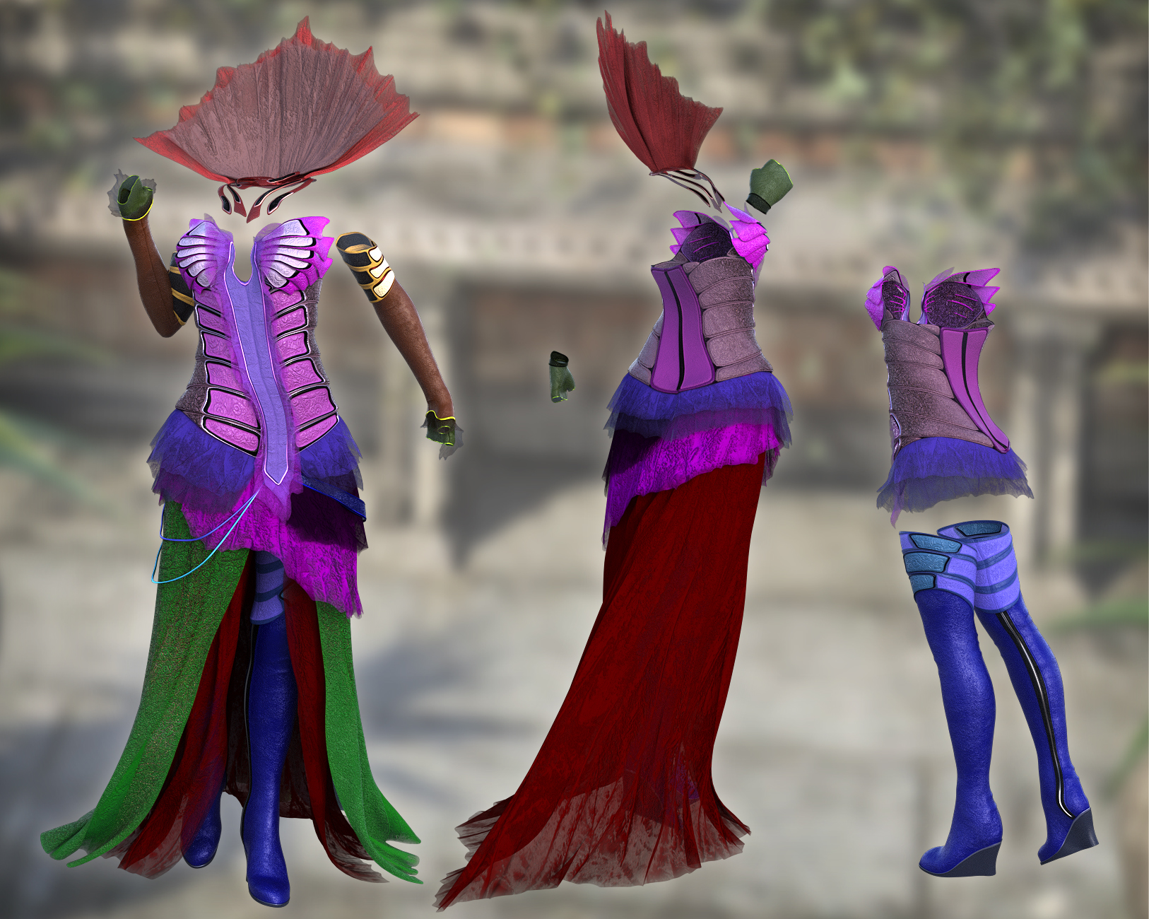 The Corvus Ensemble for Genesis 3 Female(s) and Genesis 8 Female(s) The Corvus Ensemble for Genesis 3 Female(s) and Genesis 8 Female(s) by: ArkiShox-Design, 3D Models by Daz 3D