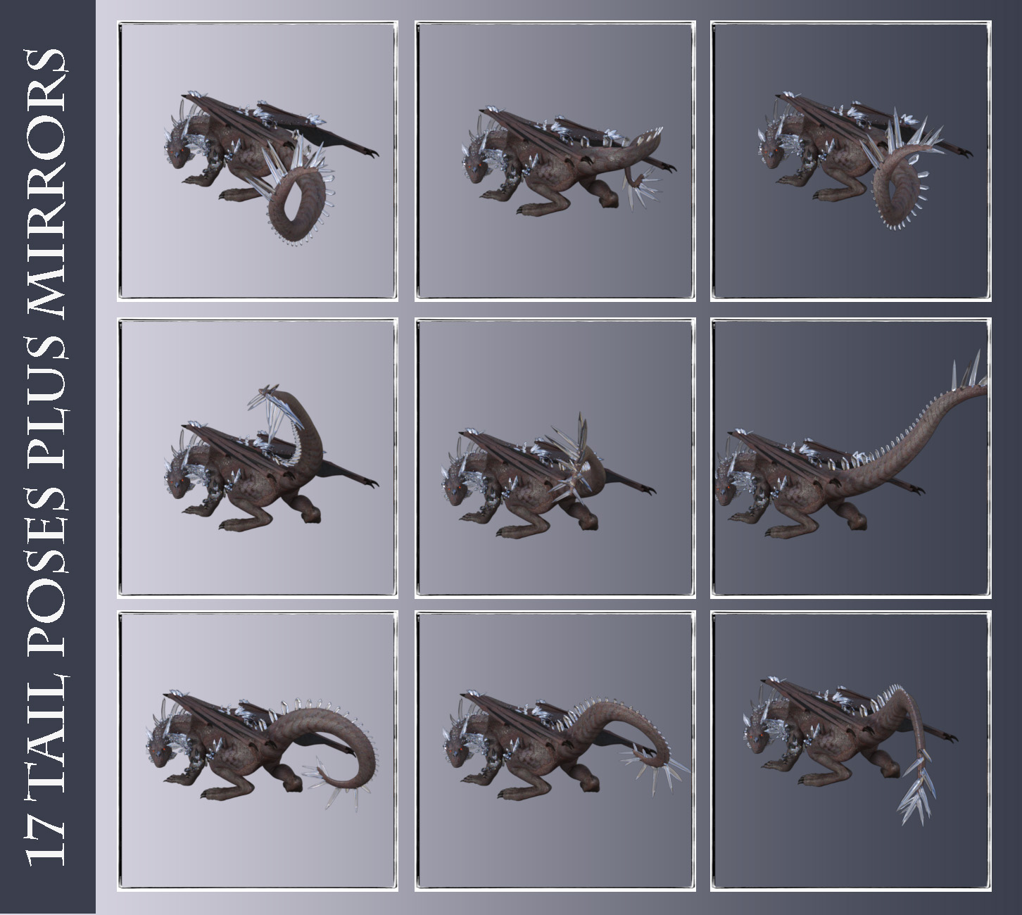 Dragon Master Poses for Dragon 3 and Crystal Dragon Dragon Master Poses for Dragon 3 and Crystal Dragon by: RiverSoft Art, 3D Models by Daz 3D