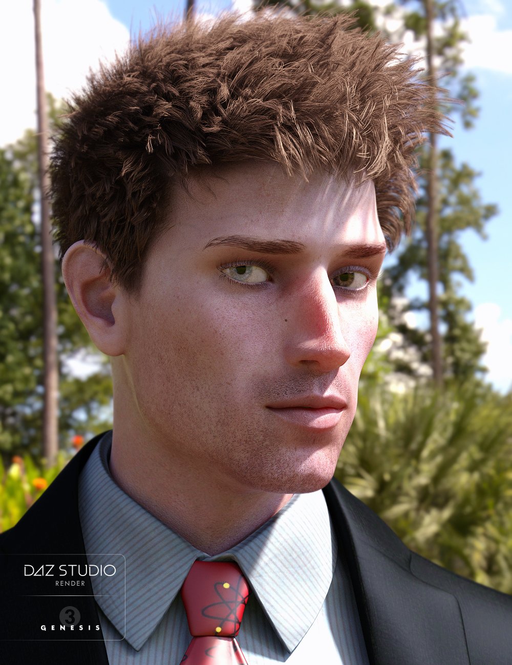 Lennox for Genesis 3 Male by: Darwins Mishap(s), 3D Models by Daz 3D