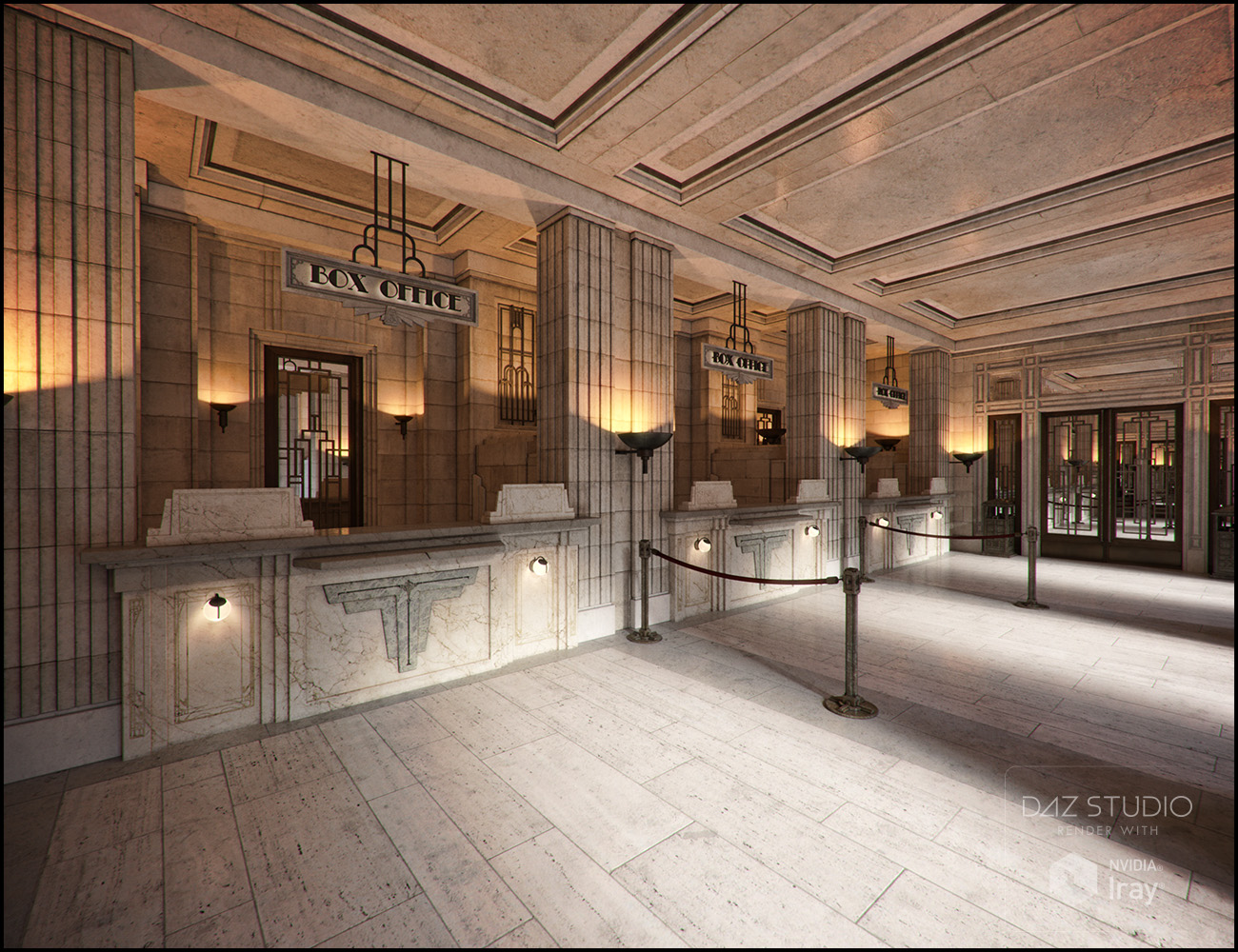Deco Lobby Addon Deco Lobby Addon by: Jack Tomalin, 3D Models by Daz 3D