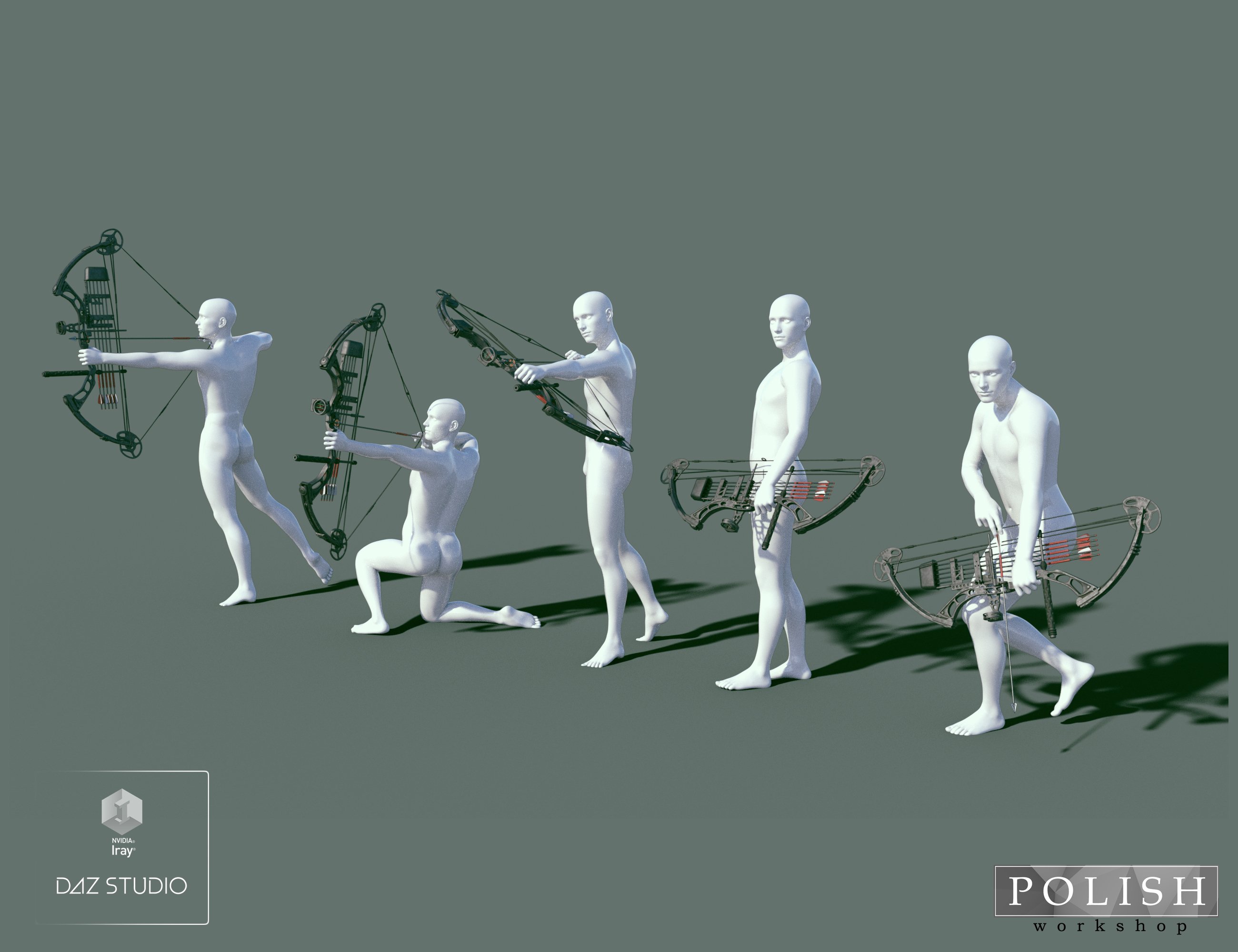 KillZombie HuntingBows KillZombie HuntingBows by: Polish, 3D Models by Daz 3D