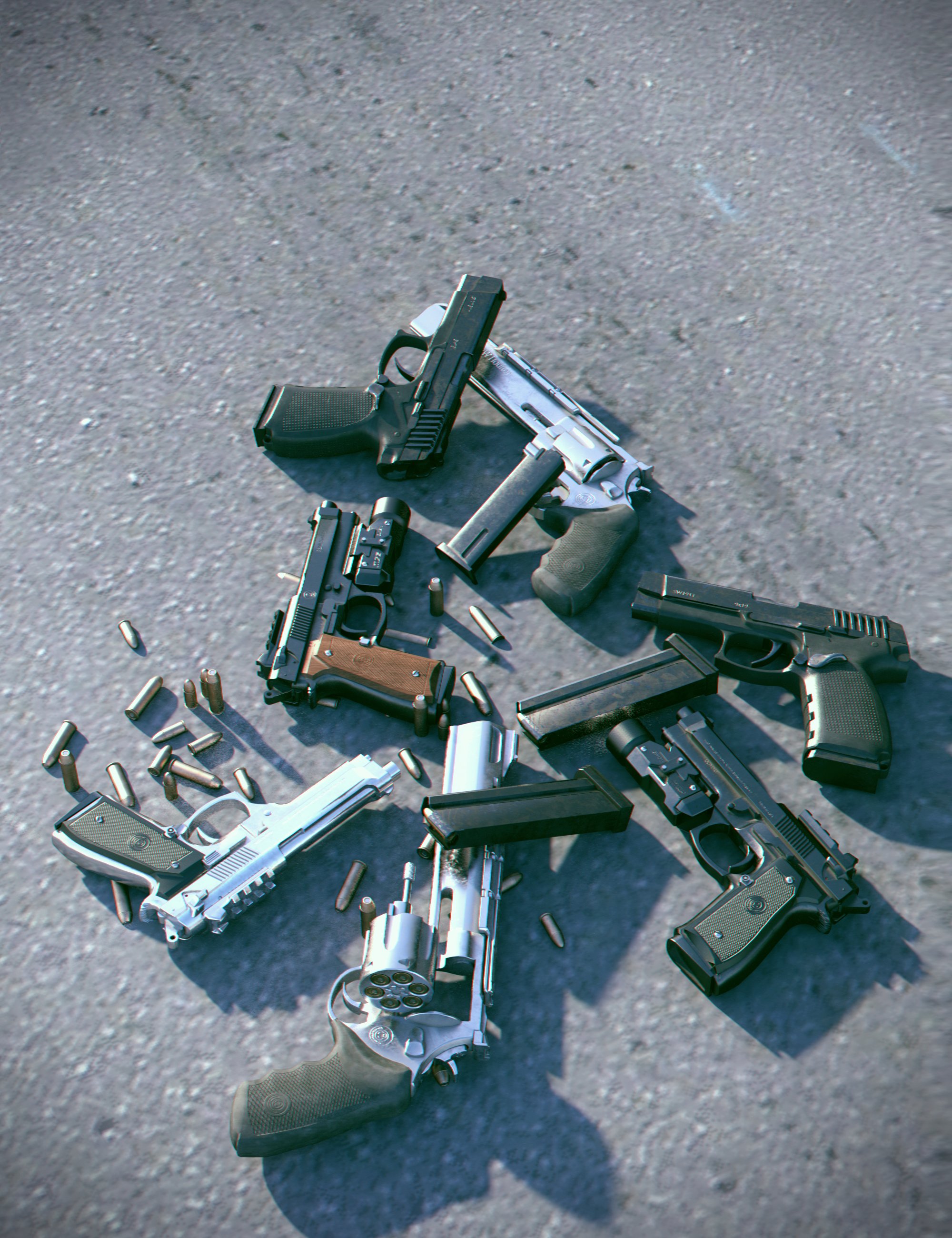 KillZombie Pistols Collection