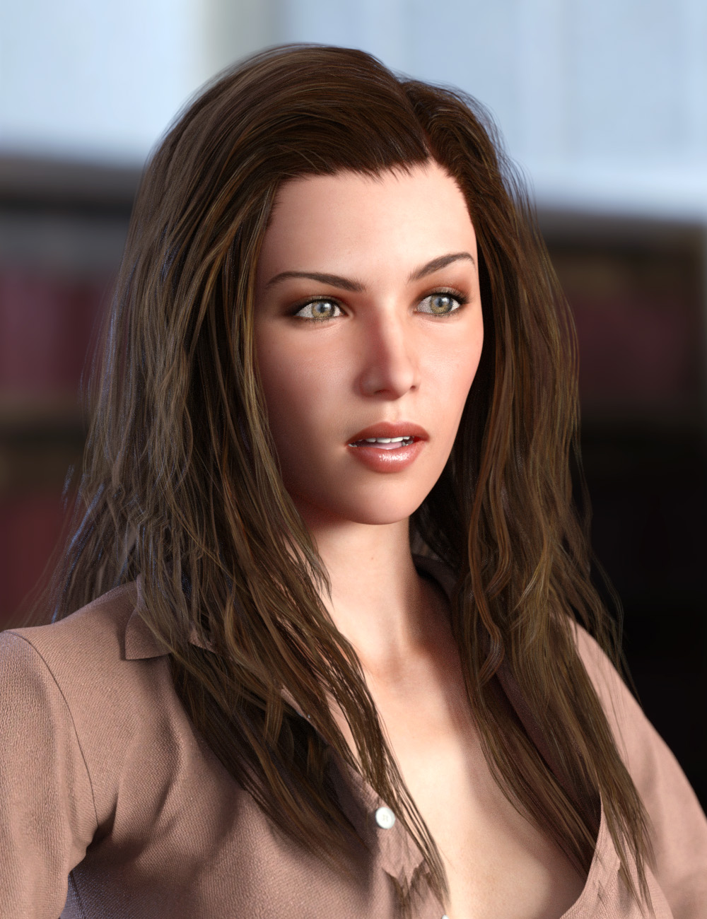 Hair Lustre Shaders for Iray by: PhilW, 3D Models by Daz 3D