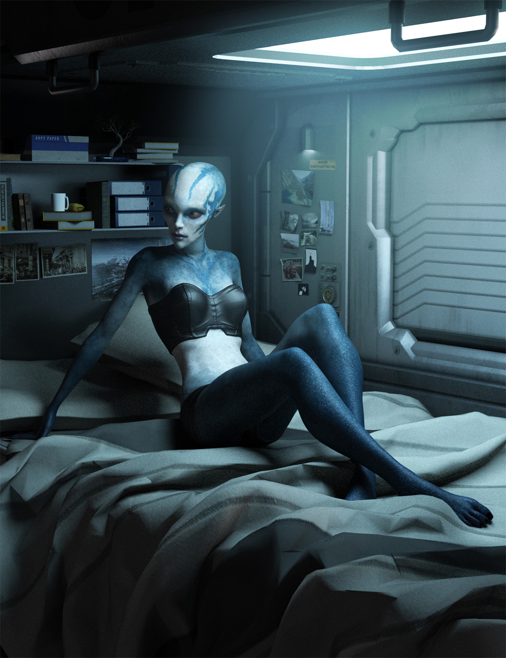 Nenana Alien HD for Genesis 8 Female Nenana Alien HD for Genesis 8 Female by: Josh Crockett, 3D Models by Daz 3D