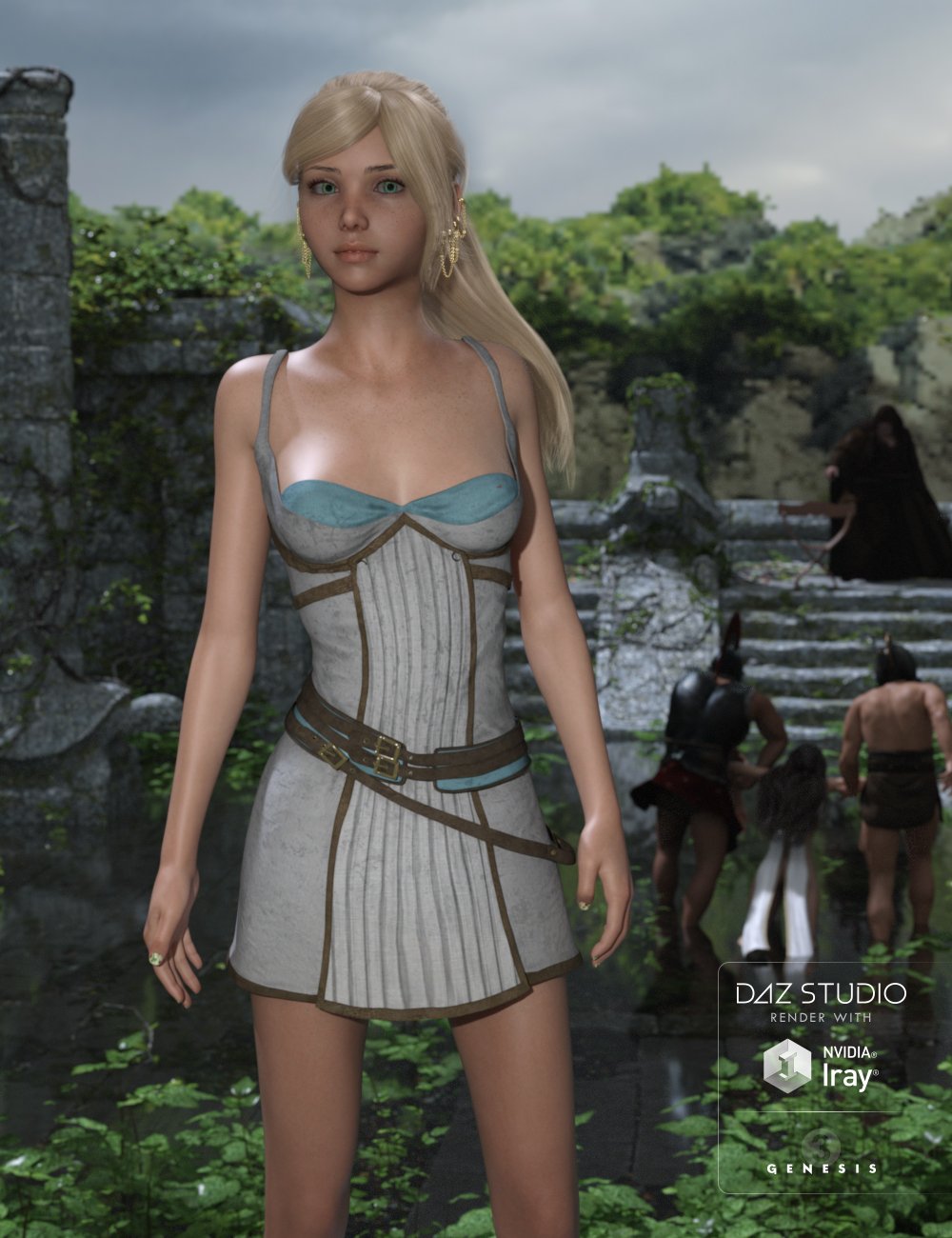 Andromeda for Genesis 3 Female by: iSourceTextures, 3D Models by Daz 3D
