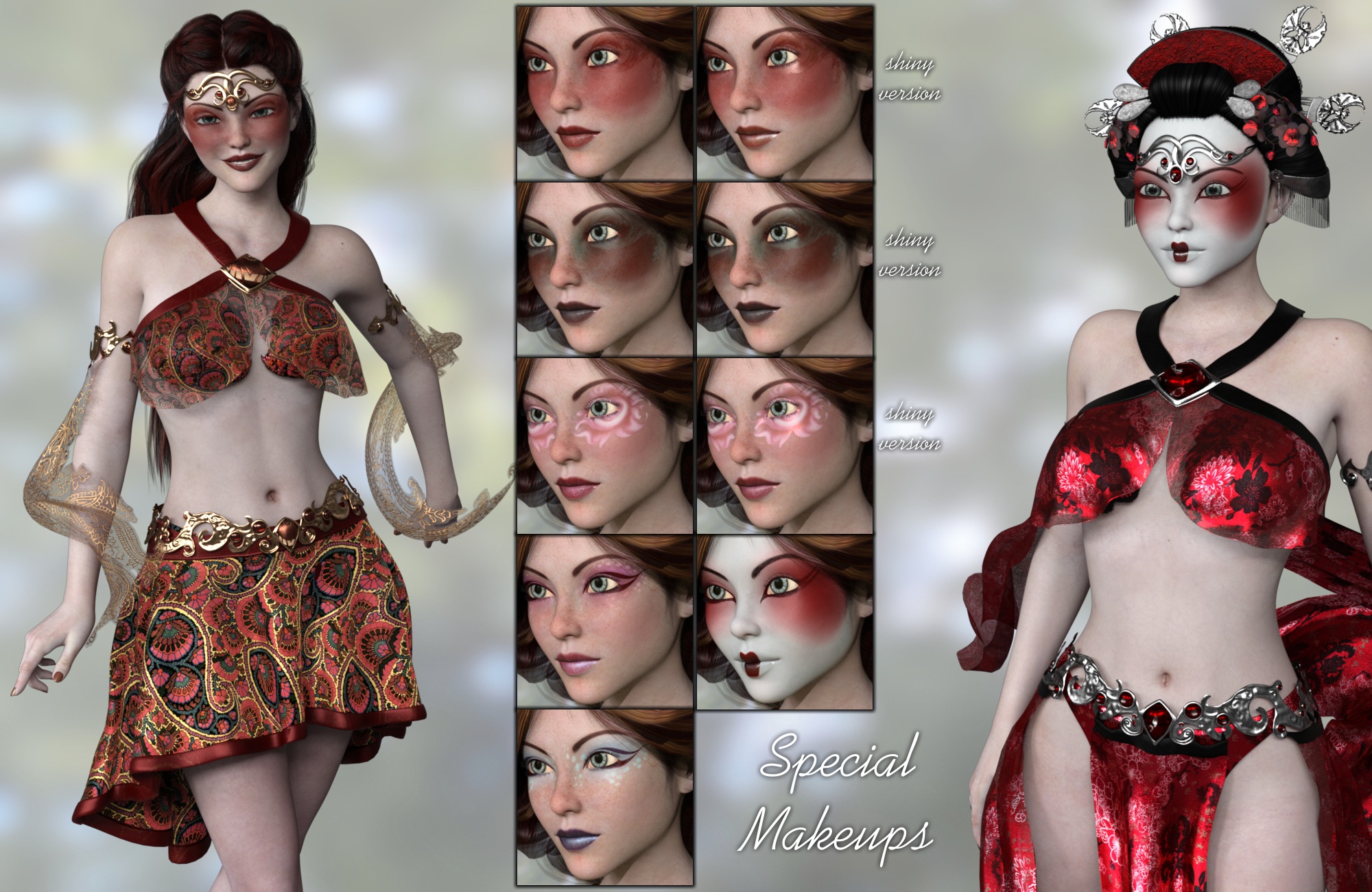 Celinette - Human and Fairy for Genesis 3 Female Celinette - Human and Fairy for Genesis 3 Female by: 3D-GHDesign, 3D Models by Daz 3D