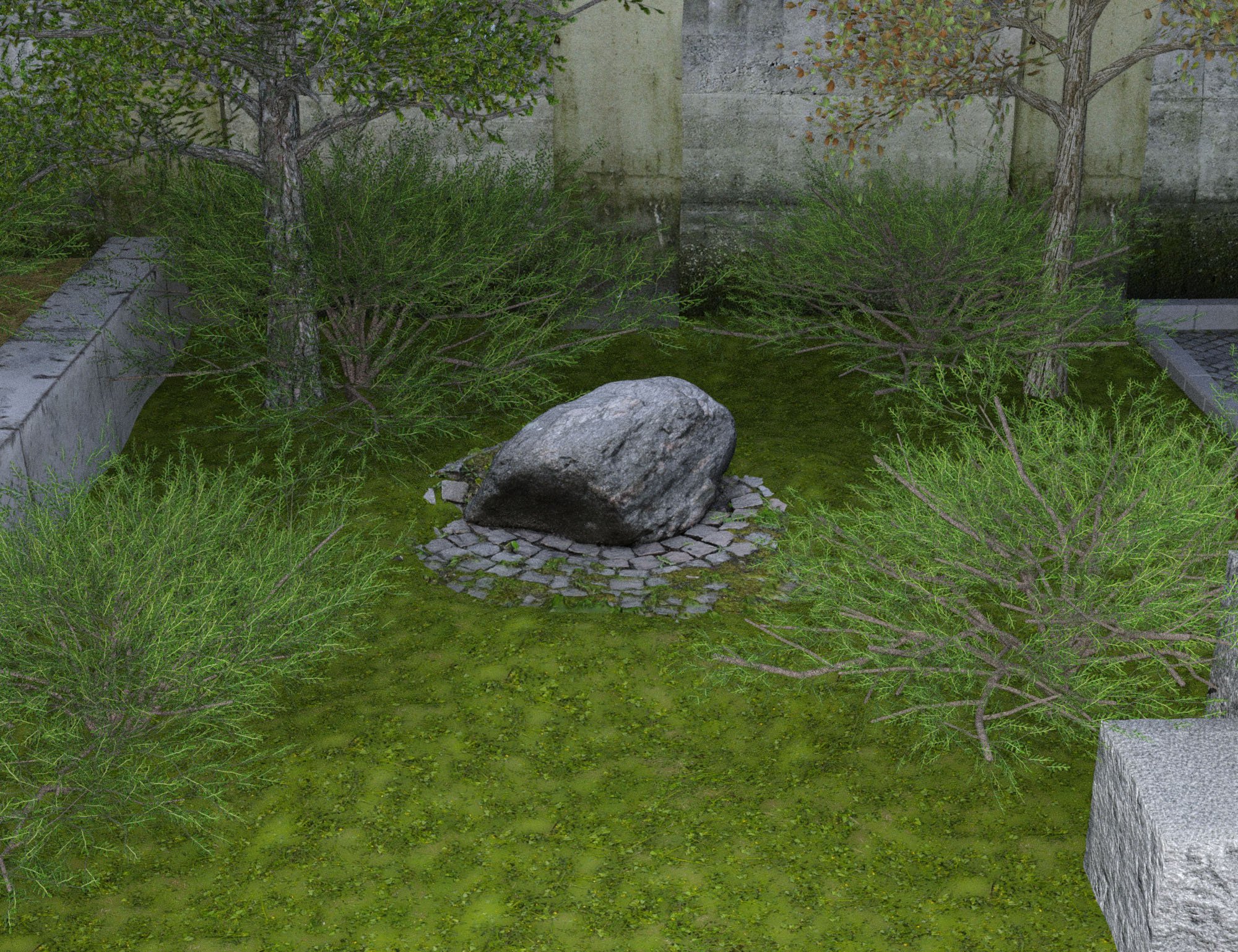 The Forgotten Park The Forgotten Park by: Oskarsson, 3D Models by Daz 3D