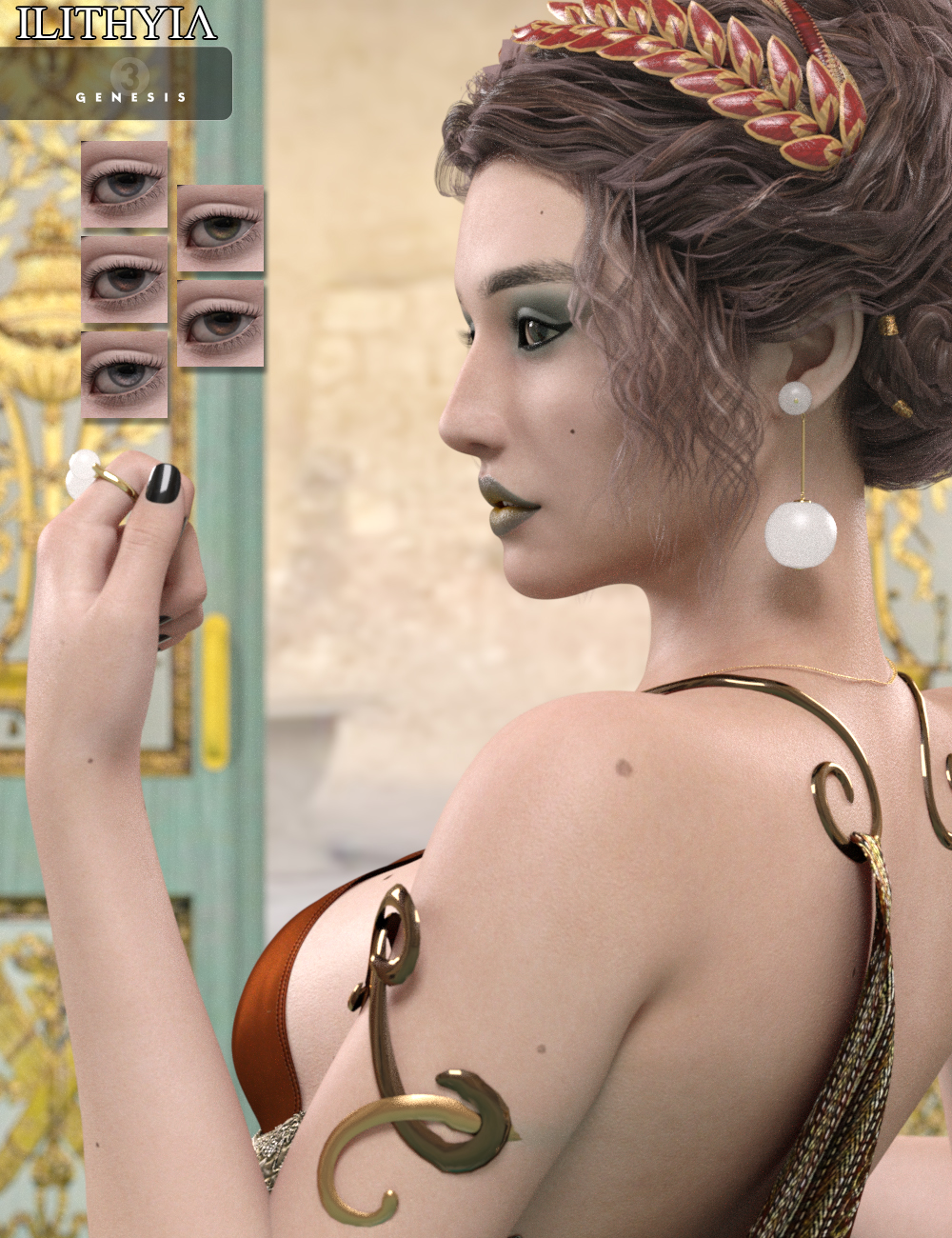 Ilithyia for Genesis 3 Female by: VincentXyooj, 3D Models by Daz 3D