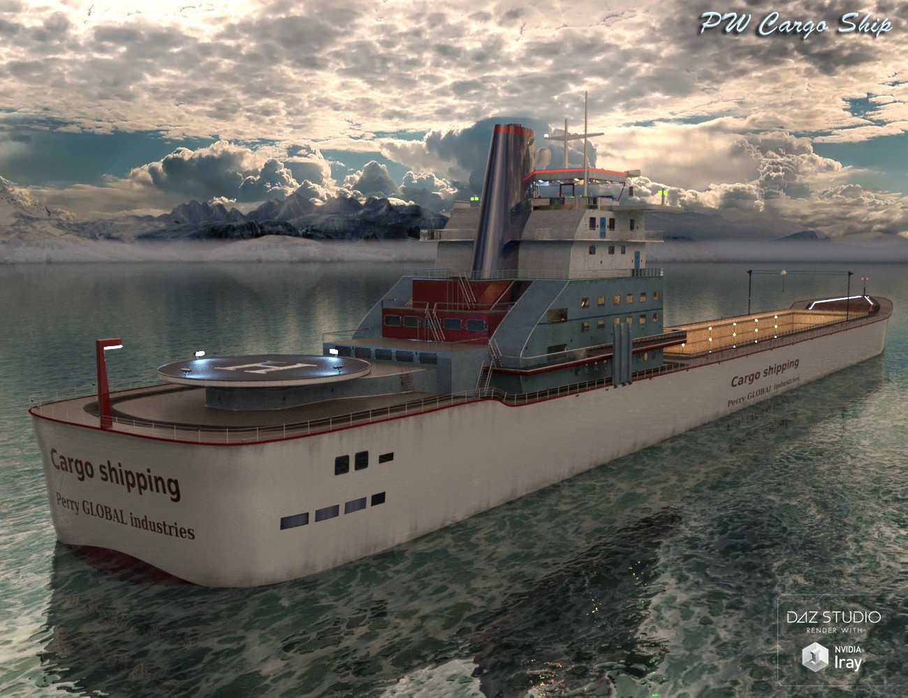PW Cargo Ship PW Cargo Ship by: PW Productions, 3D Models by Daz 3D