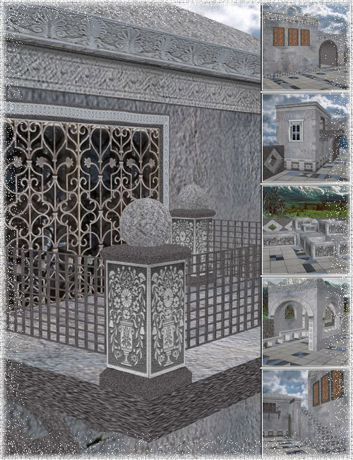 Sidi Mansour by: Nouschka Design, 3D Models by Daz 3D