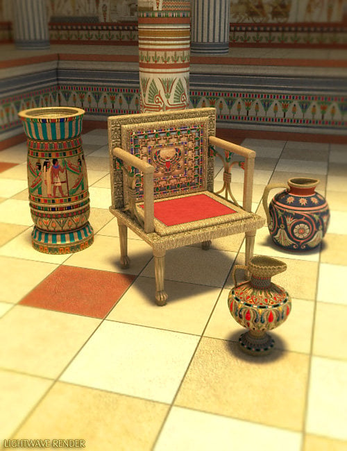Temple of the Pharaohs by: , 3D Models by Daz 3D