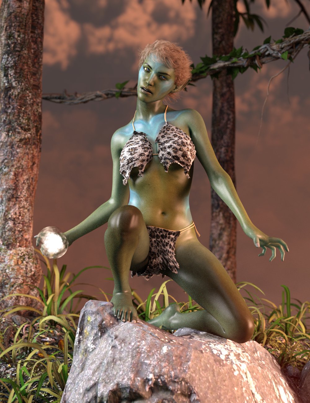 SY Fantasy Wear Megapack Genesis 8 Female(s) by: , 3D Models by Daz 3D