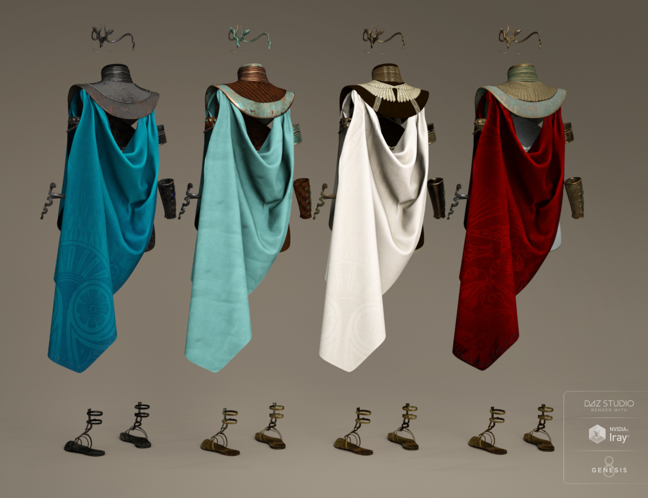 Desert Watcher Outfit Textures by: Anna Benjamin, 3D Models by Daz 3D