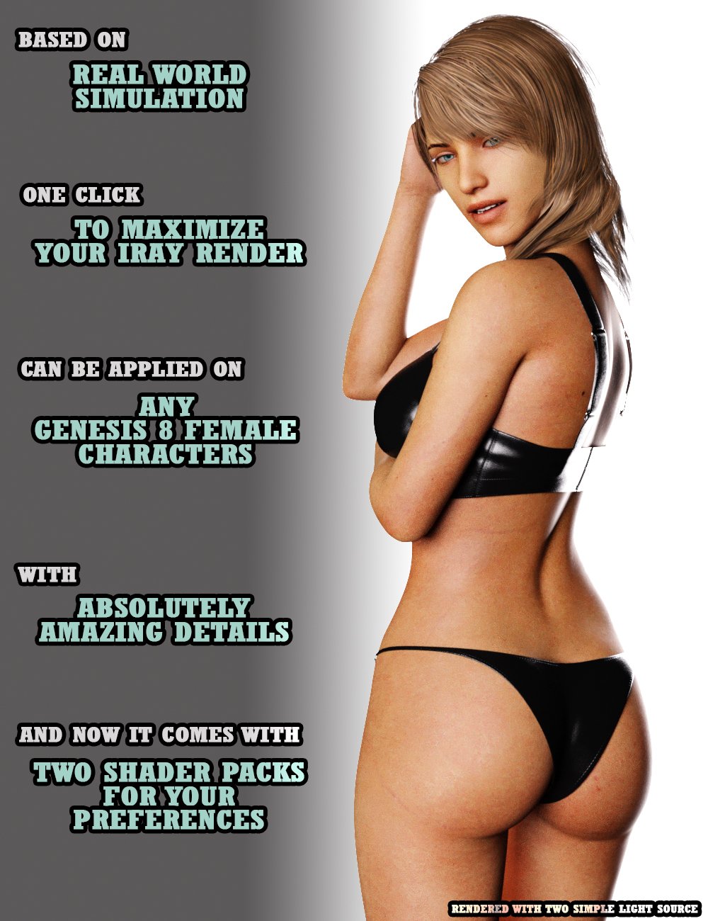 EcVh0 Iray Skin Shader for Genesis 8 Female(s) EcVh0 Iray Skin Shader for Genesis 8 Female(s) by: EcVh0, 3D Models by Daz 3D