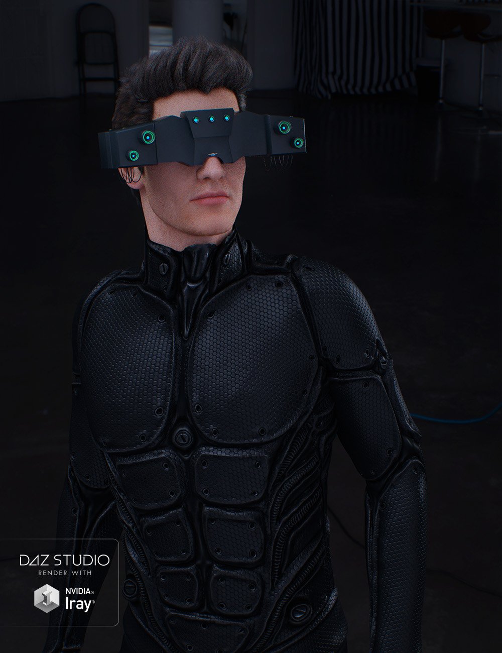 Sci-Fi Head Gear for Genesis 3 Sci-Fi Head Gear for Genesis 3 by: , 3D Models by Daz 3D