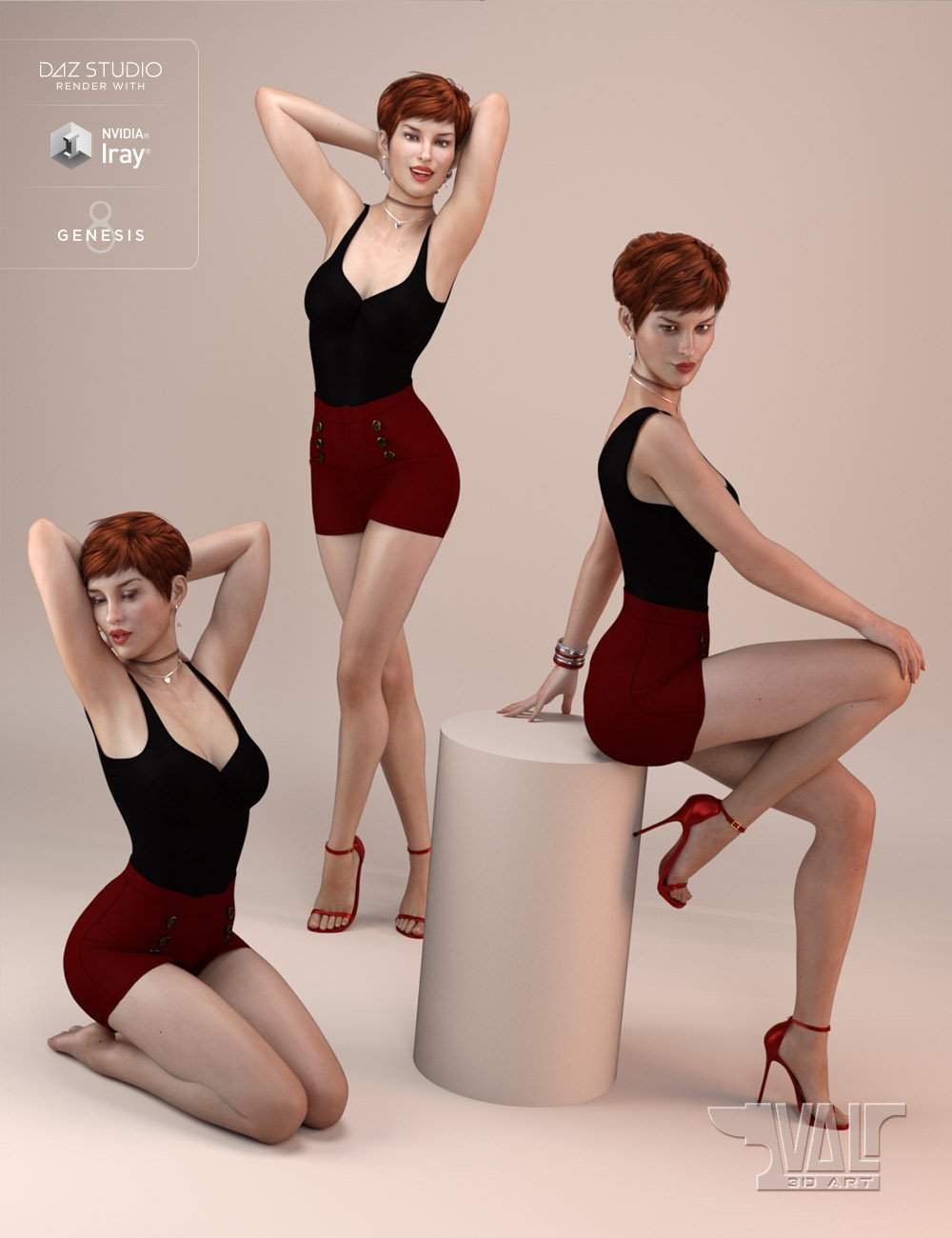 Classic Diva Poses for Genesis 8 Female(s) by: Val3dart, 3D Models by Daz 3D