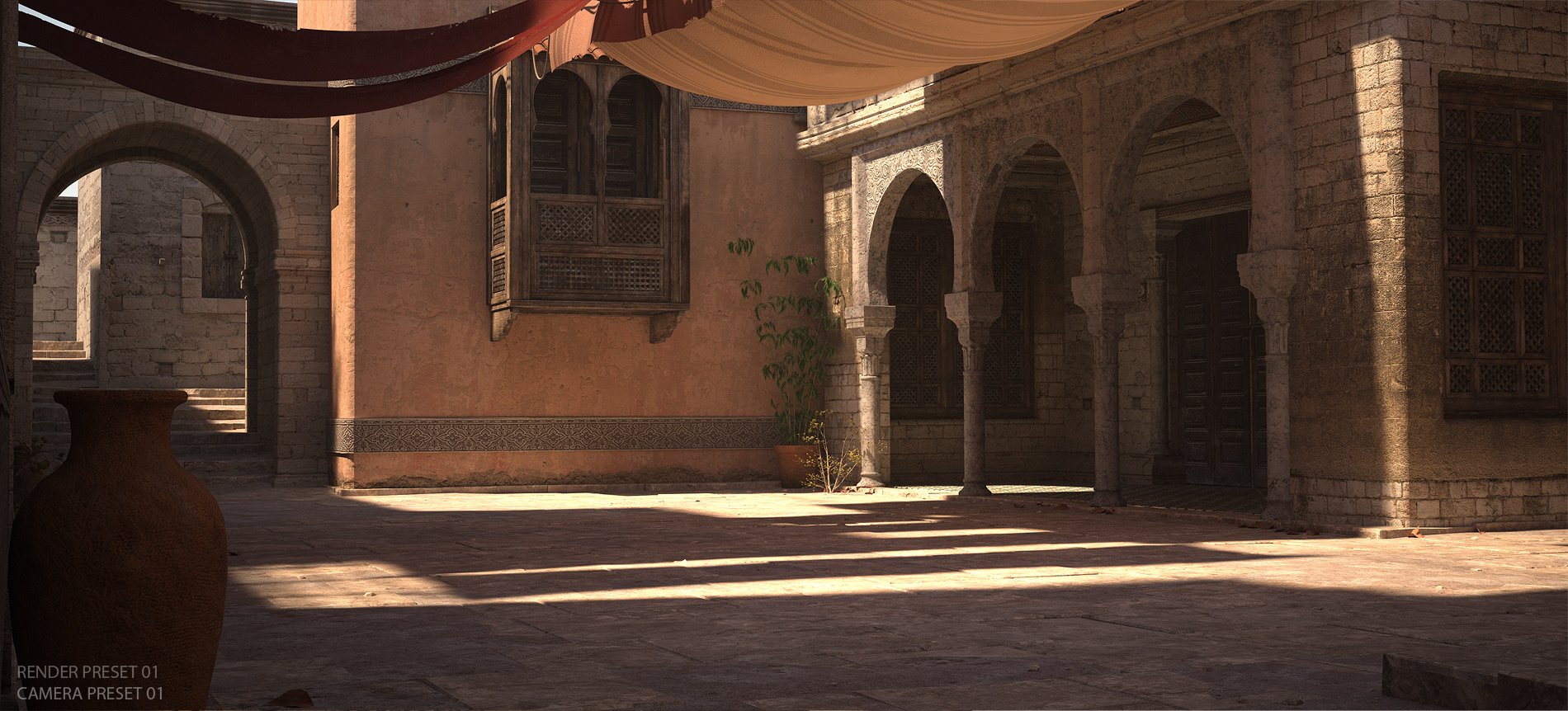 The Streets of Morocco The Streets of Morocco by: Stonemason, 3D Models by Daz 3D