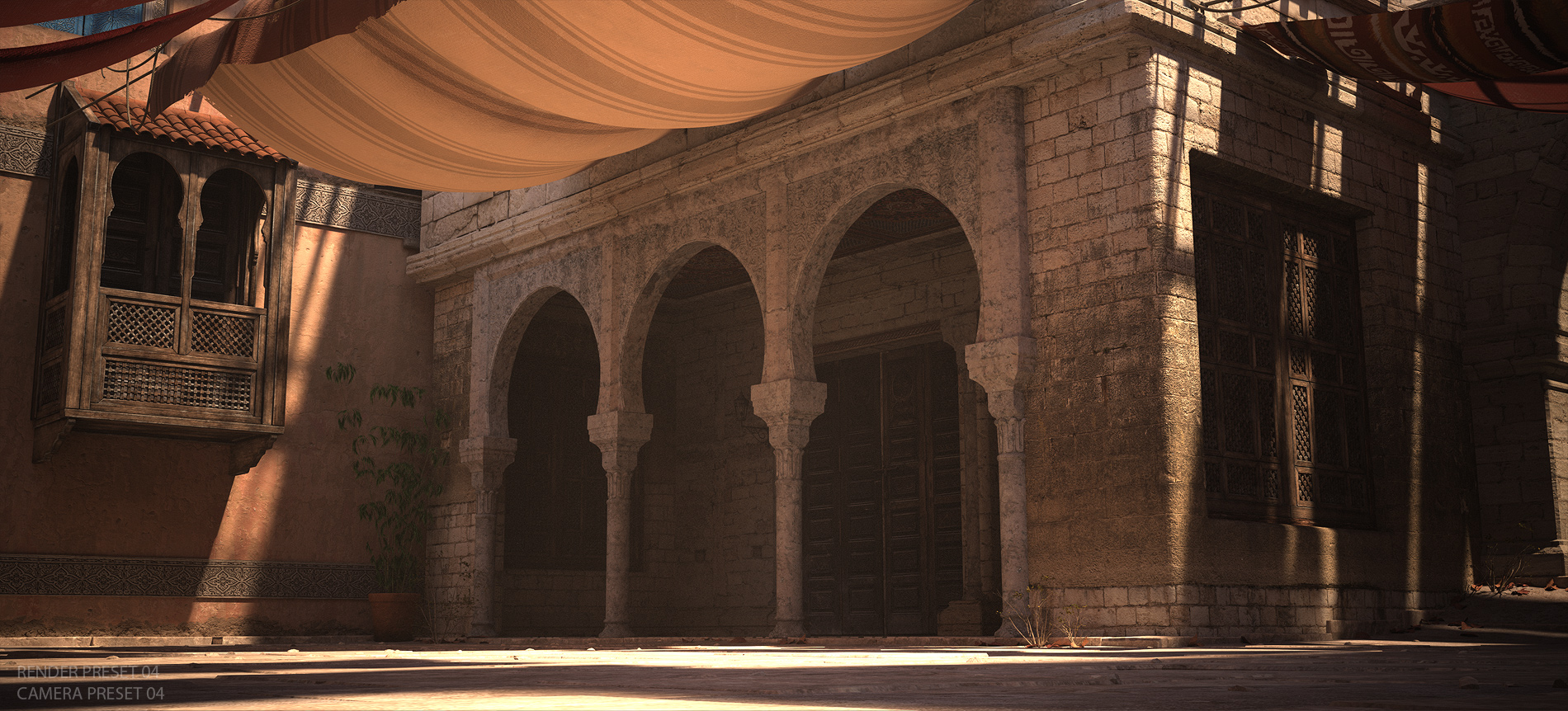 The Streets of Morocco by: Stonemason, 3D Models by Daz 3D