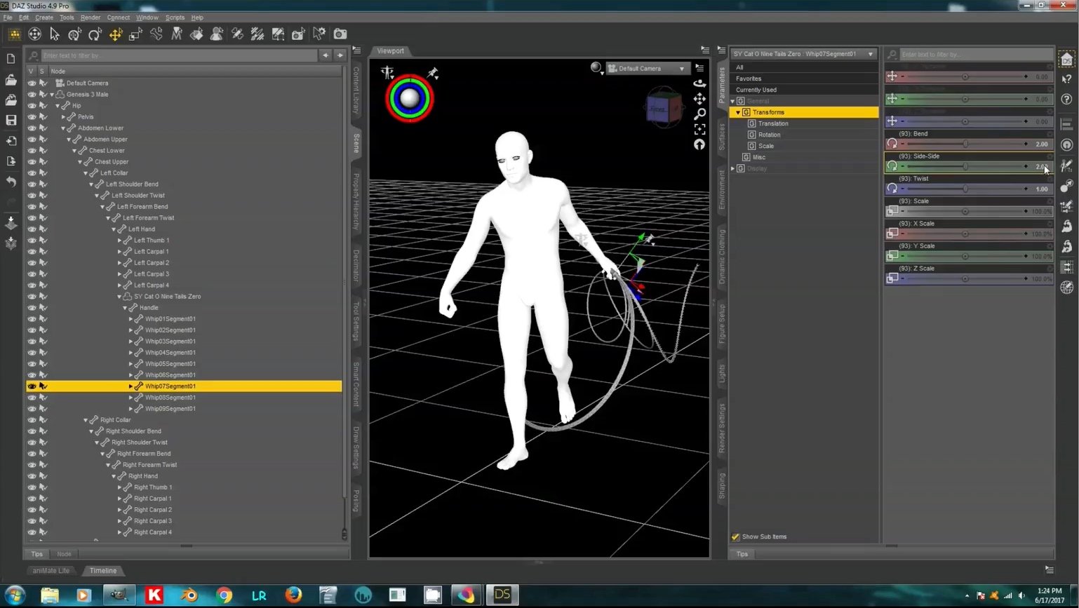 Long Chain Rigging Tutorial Long Chain Rigging Tutorial by: Digital Art LiveSickleyield, 3D Models by Daz 3D